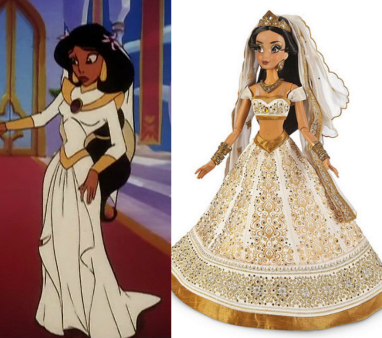 jasmine wedding doll