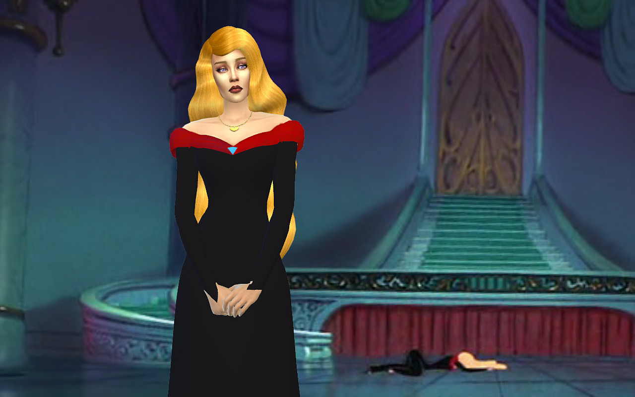 Stardust Sims 4 Odette Black Dress Hope You Like Her New Dress A