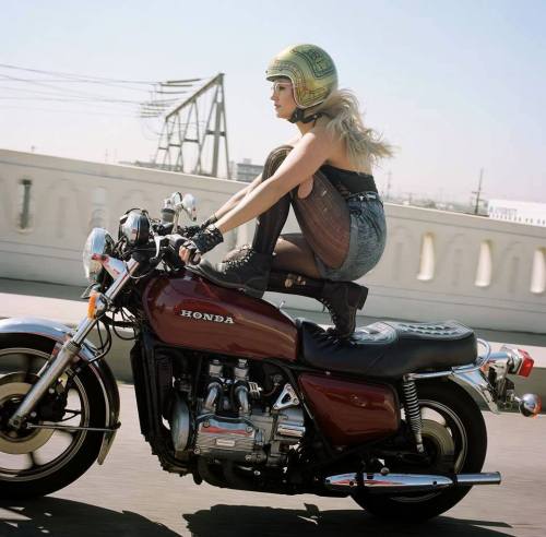 CHICKS • ON • MOTORCYCLES