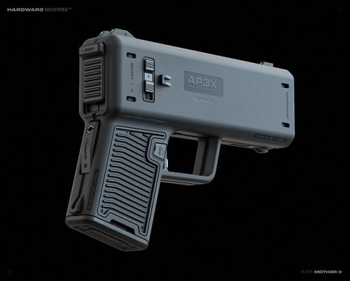 AP3X pistol by Ivan Santic