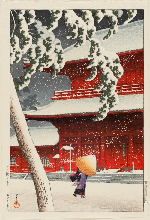 lilacsinthedooryard:Hasui Kawase (1883-1957)