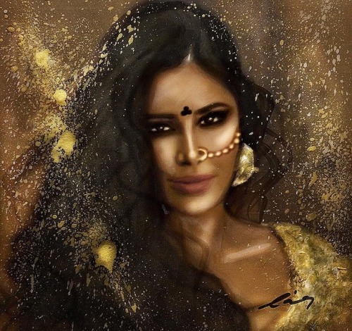 bollywoodqueenkattu:Katrina Kaif as Suraiyya by Lia...