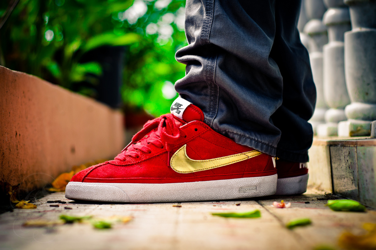 nike bruin low sb supreme