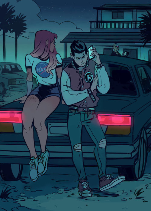 league-of-extraordinarycomics:Casual Teen Titans Created by...