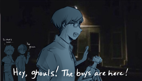 green-tea-is-love:Its October, you know what that means? GHOST...