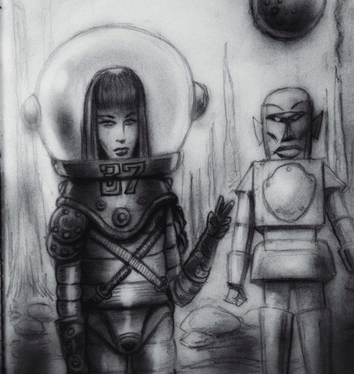 Explorer 37-pencil drawing