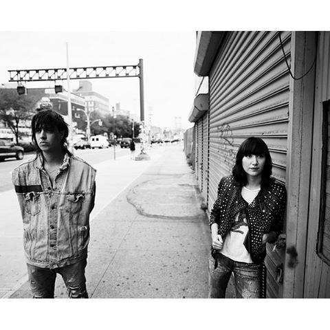 Julian Casablancas Jules The Strokes Karen O This was taken for Time Out last year but I& 039;ve never seen it so i& 039;m gonna post it Time Out Sep Out 2014 black and white