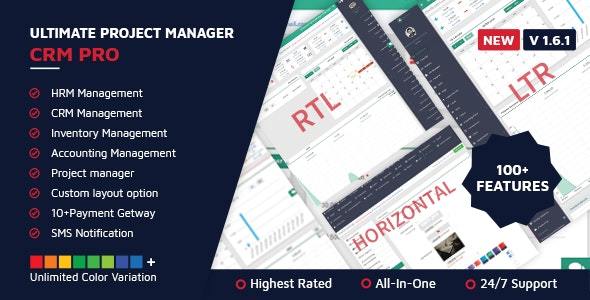 Ultimate Project Manager CRM PRO v1.6.1 Nulled