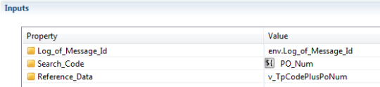 InsertReferenceData rule parameters and values