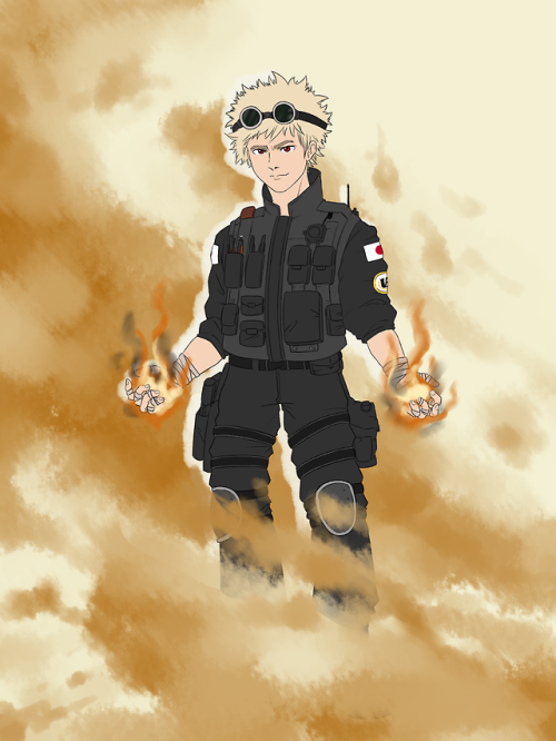 sopa-gamja:A Bakumite because I’m sure Bakugo and Thermite...