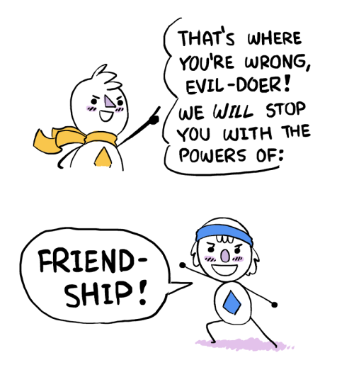 owlturdcomix:Hooray for teamwork! :Dimage | twitter |...