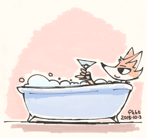 normalart:bubble bath.