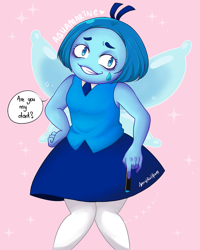 Arsharts — Steven Universe Fan Art Aquamarine 