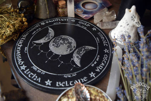 sosuperawesome:Ouija Boards / Altar Pentacles / Wheel of the...