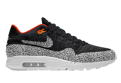 Nike Air Max 1 Ultra Flyknit Id Safari Via Sneakers Cartel