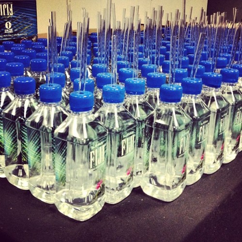 officialstyledotcom:The straw comes IN the bottle! CE #nyfw