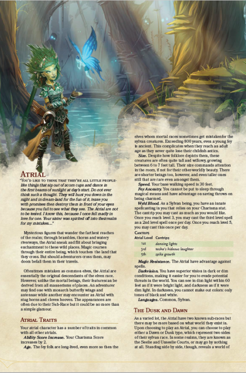 dnd-5e-homebrew:Atrial Race by Brynvalk