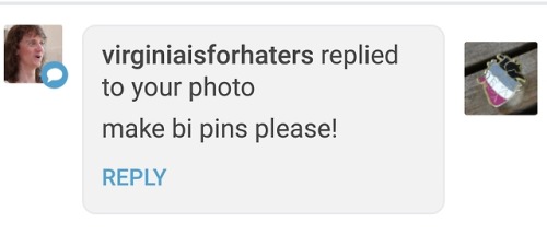 @virginiaisforhaters : Pre-orders for Bi Pride Pins and...