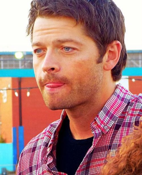 Misha Collins Tongue Tumblr