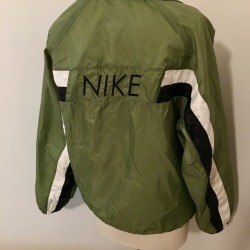 green nike windbreaker pants