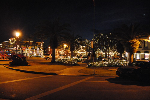 St Augustine at night