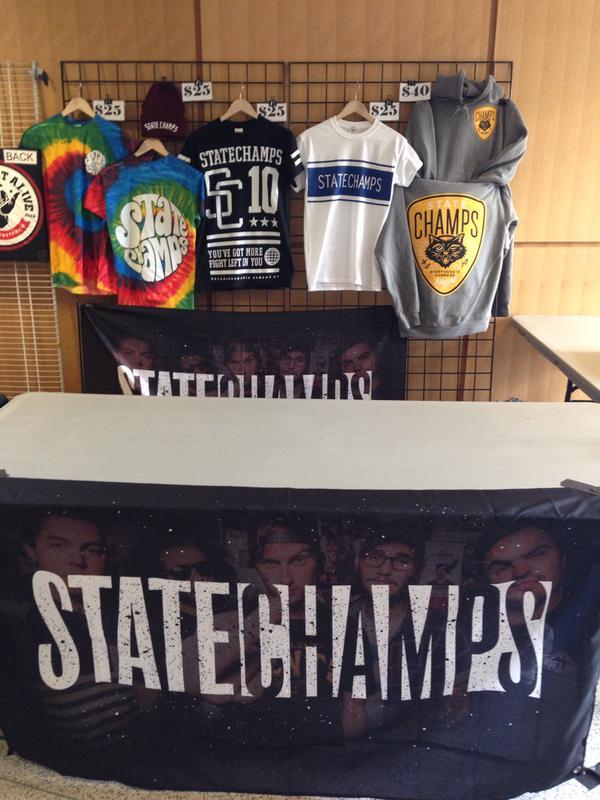 state champs tour merch