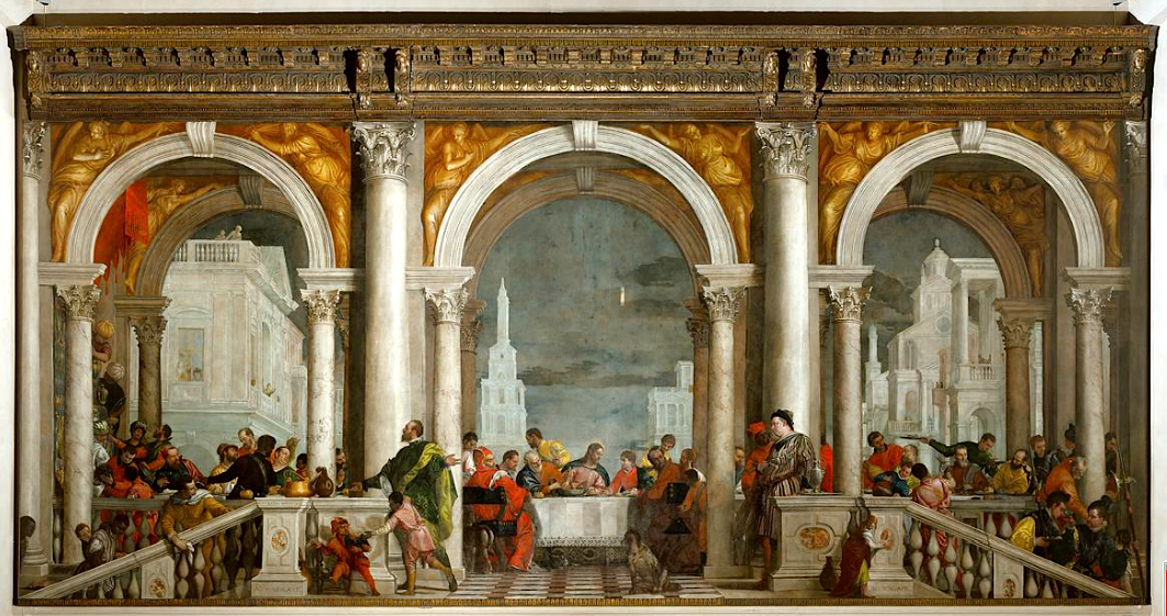 Paolo Veronese The Feast in the House of Levi - People of Color in