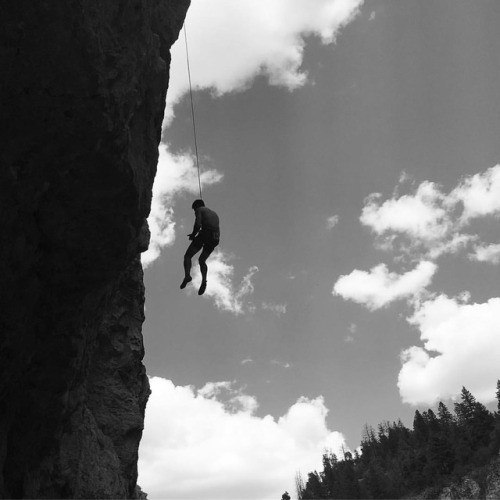 Hanging by a thread #goclimbarock #climbing...