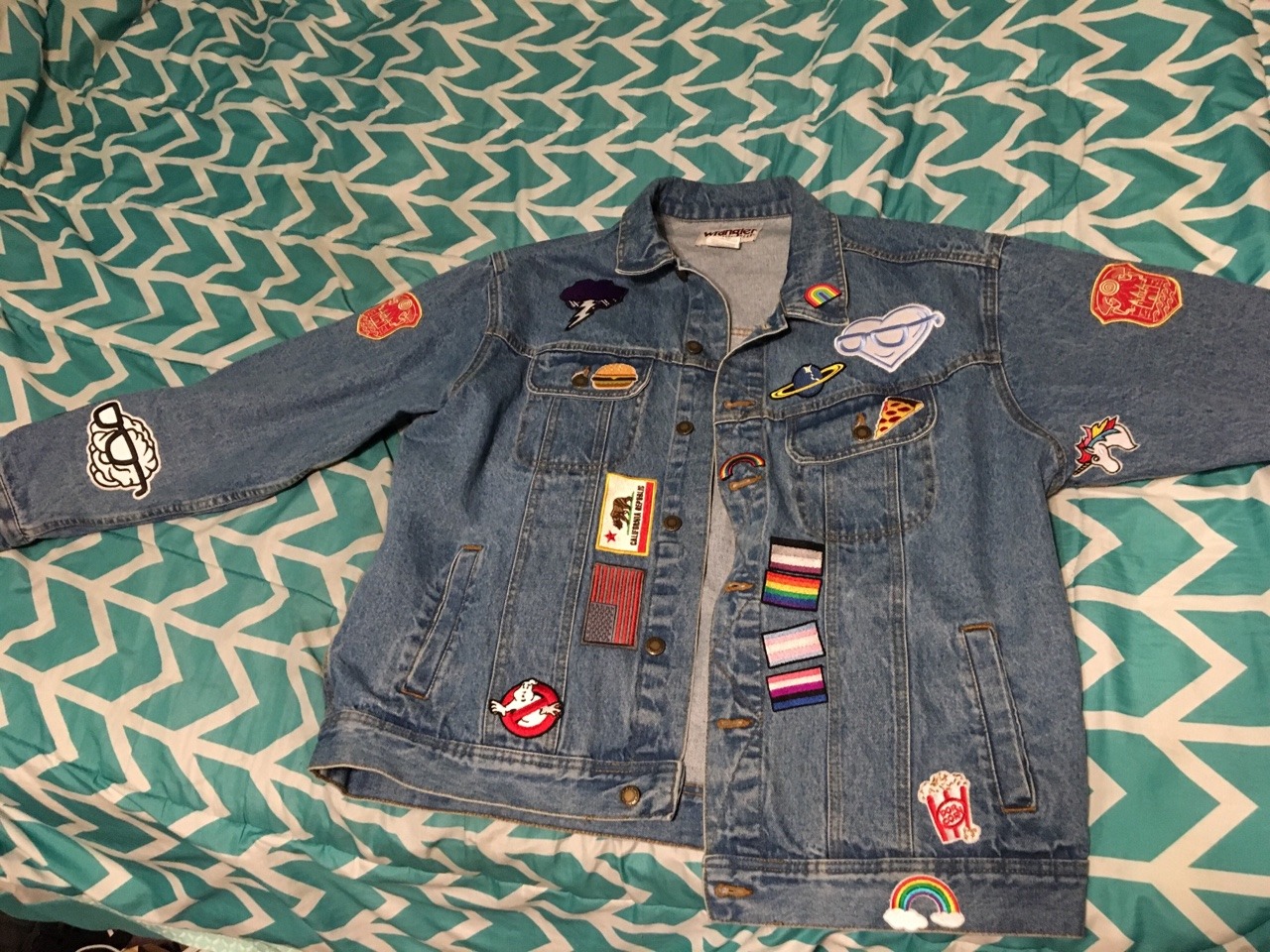 patch jacket on Tumblr