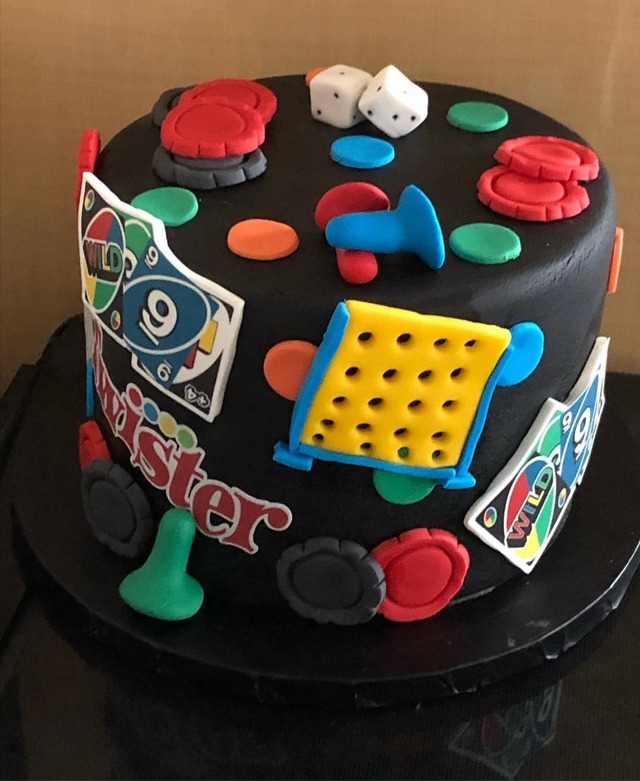 Owner & Creator — Game Night Theme Cake- made this one for...