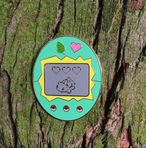 retrogamingblog:Pokemon Tamagotchi Pins made by...