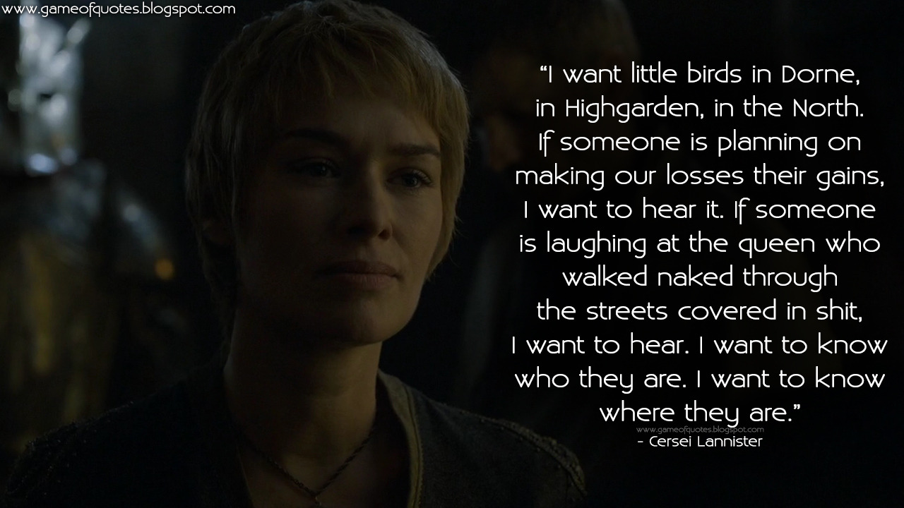 tyrion lannister quotes to cersei