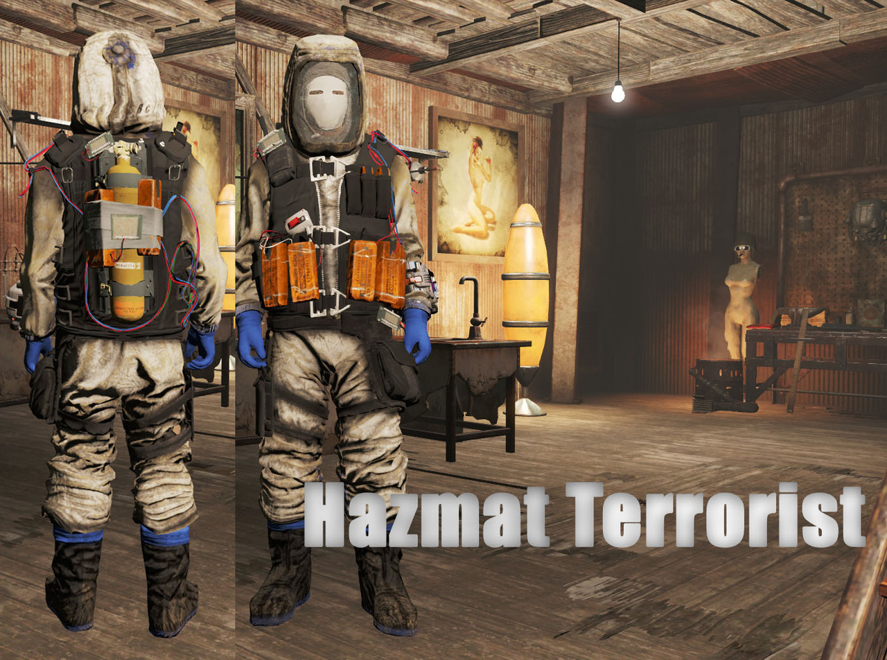 Fallout 4 repconn hazardous environmental suit фото 6