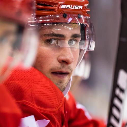 @dylanlarkin71 picks up his first two goals of the season...