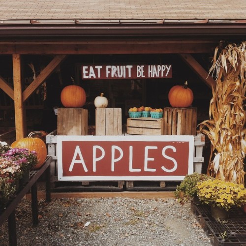 ancientskies:Eat fruit. Be happy. #falltime #vscocam