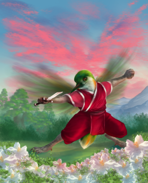 madeckcampaign:Our blessed pink rainbow angel of a monk,...