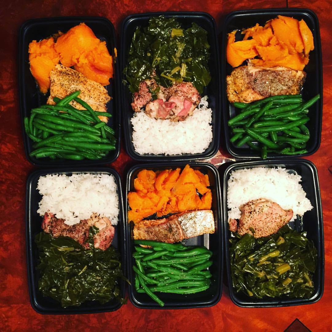 Untitled — First meal prep ever! #mealprep #macros...