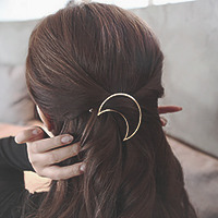 Moon Hair Clip Tumblr