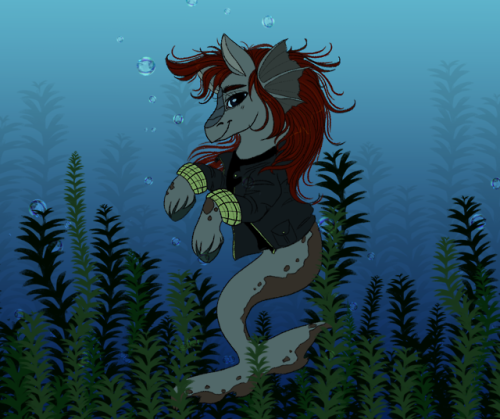 ponycide:a neopet art trade i did for @ghostsfromvenus