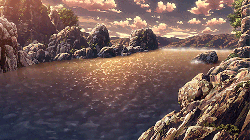 anime landscape atakk on titien