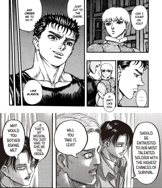 About Erwin and Levi's dialogue in chapter 70 and the serum –  perfectackeracy