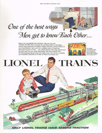 1954 lionel train set
