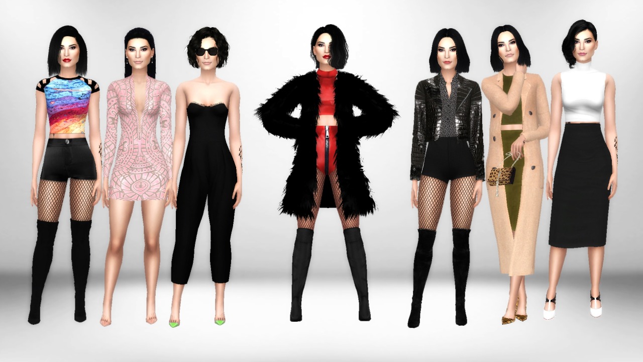 Sims 4 CC Reblogs — overkillsimmer: immortalsims: Demi Lovato Look...