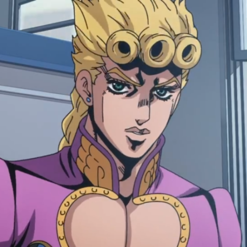 ne-ojisan:Giorno Giovanna from Episode 1 