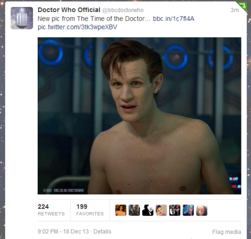 Matt Smith shirtless in movie