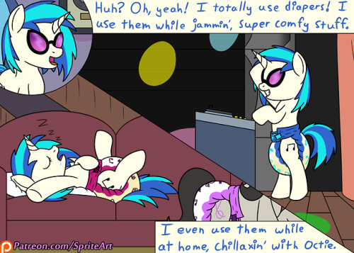 asksprite:Vinyl’s Poofy PaloozaI have no idea what the hell...