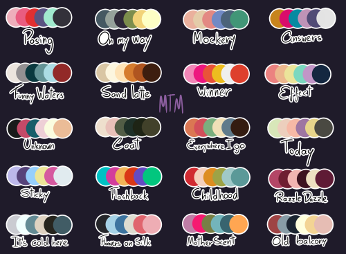 color palette from image tumblr