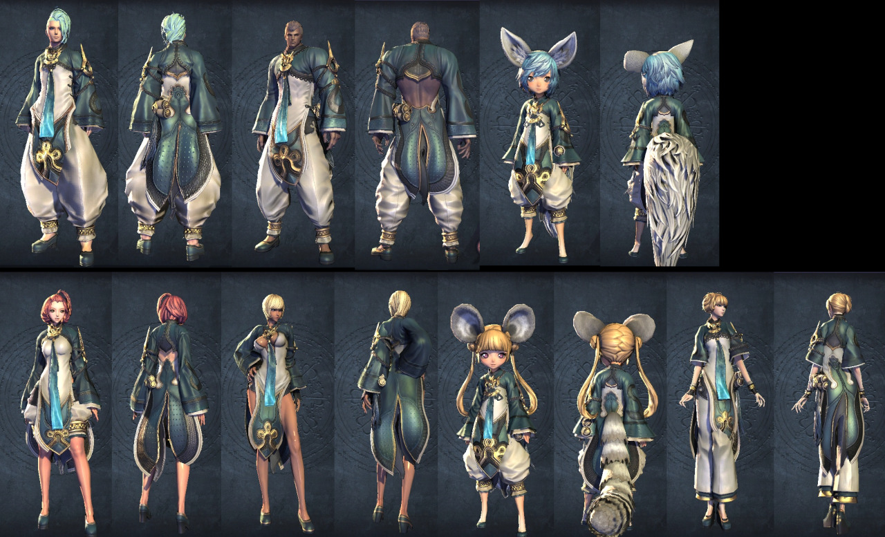 how to mod outfits in blade and soul