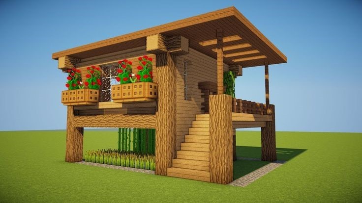 The Yumness A Simple But Nice Wooden Minecraft House Check