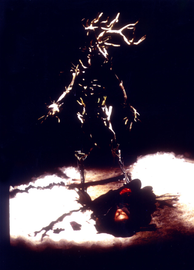 i think about the creature design for larry fessenden’s Wendigo a lot